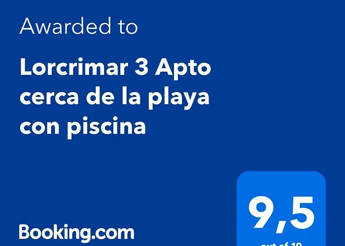 Lorcrimar 3 Apto Cerca De La Playa Con Piscina
